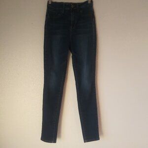 Fashion Nova women's size 7 dark wash skinny jeans